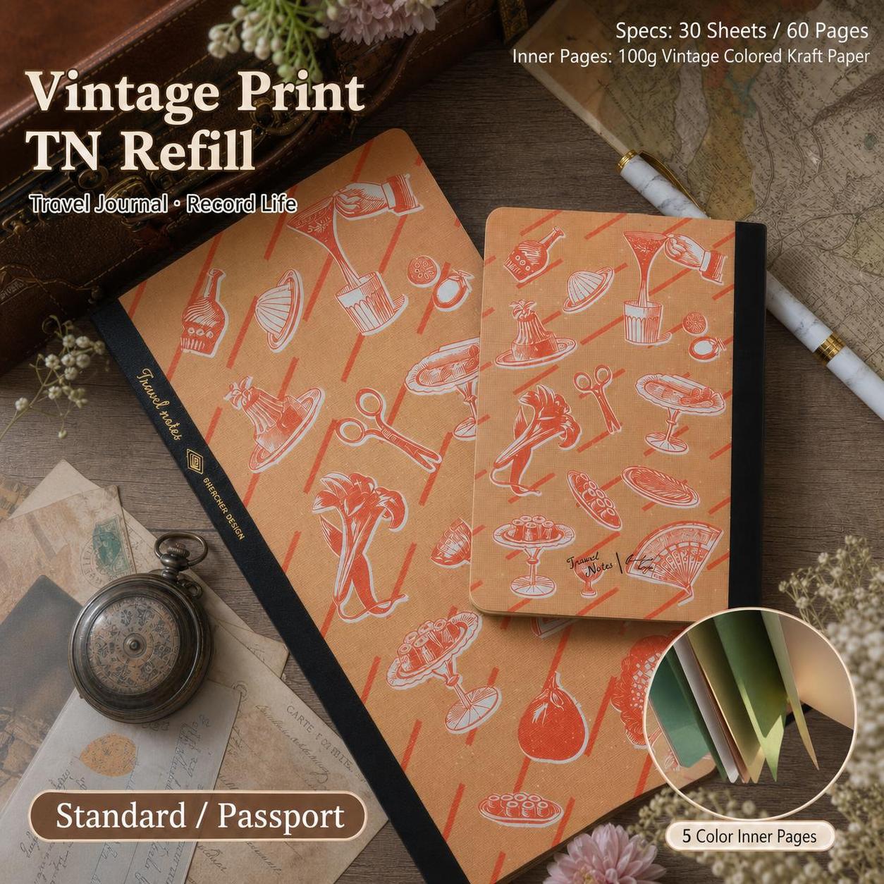 Retro Travelers Notebook Color - Planned Parenthood review and price