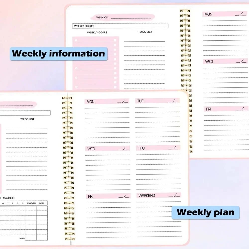 A5 Weekly Planner Coil Daily P - Planned Parenthood review and price
