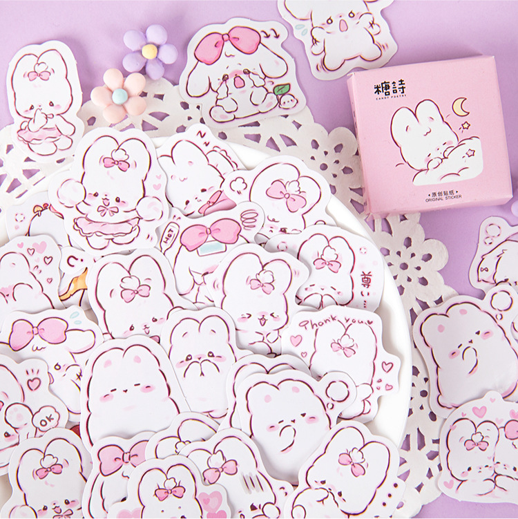 45 pcs/box Cute rabbit daily K - Planned Parenthood review and price