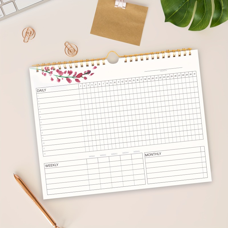 1pc Habit Tracker Calendar To  - Planned Parenthood review and price