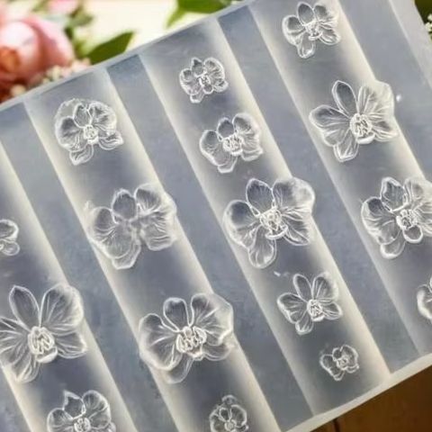 3D Silicone Nail Mold Phalaeno - Orchid Phalaenopsis review and price