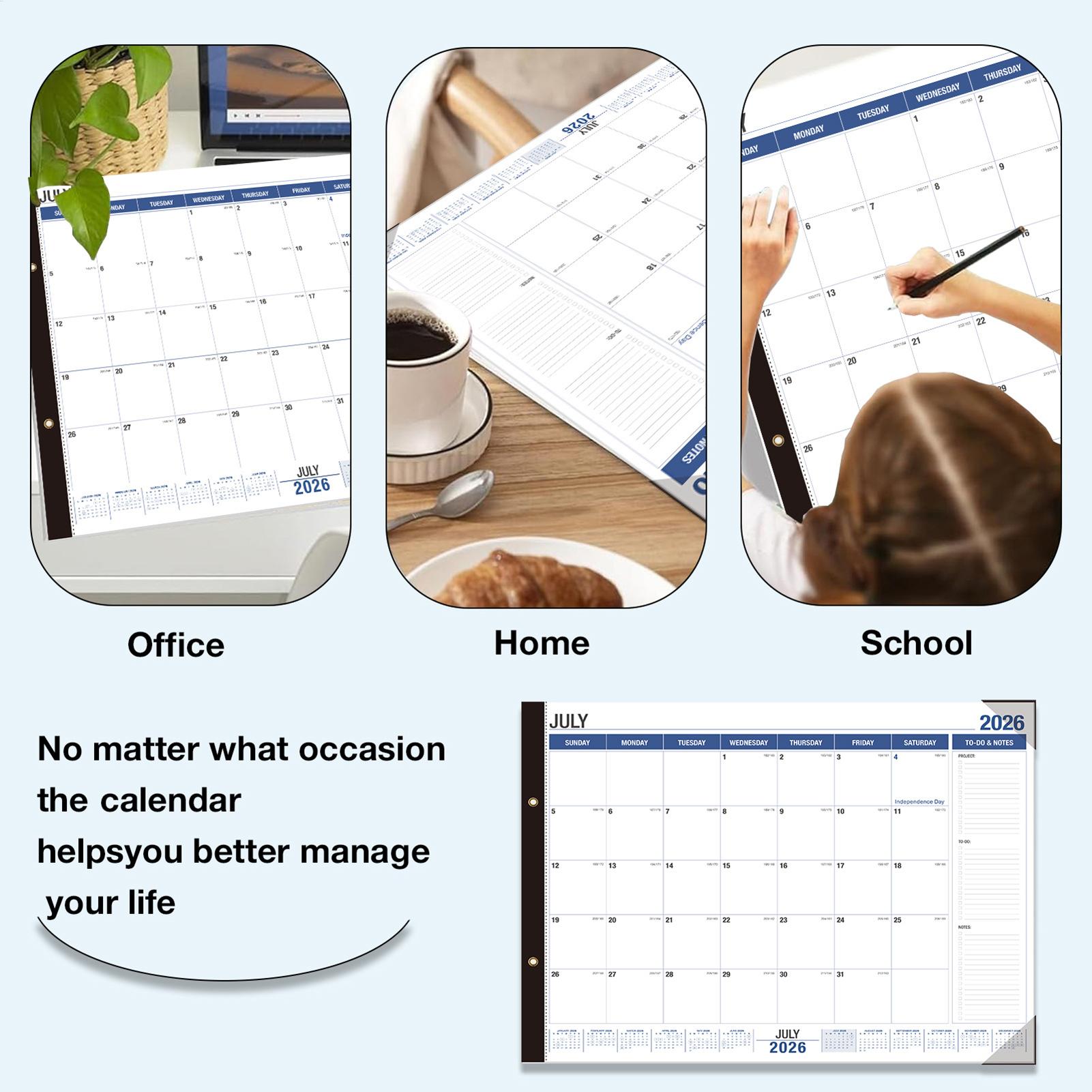 Large Calendar 2026-2027 Daily - Planned Parenthood review and price