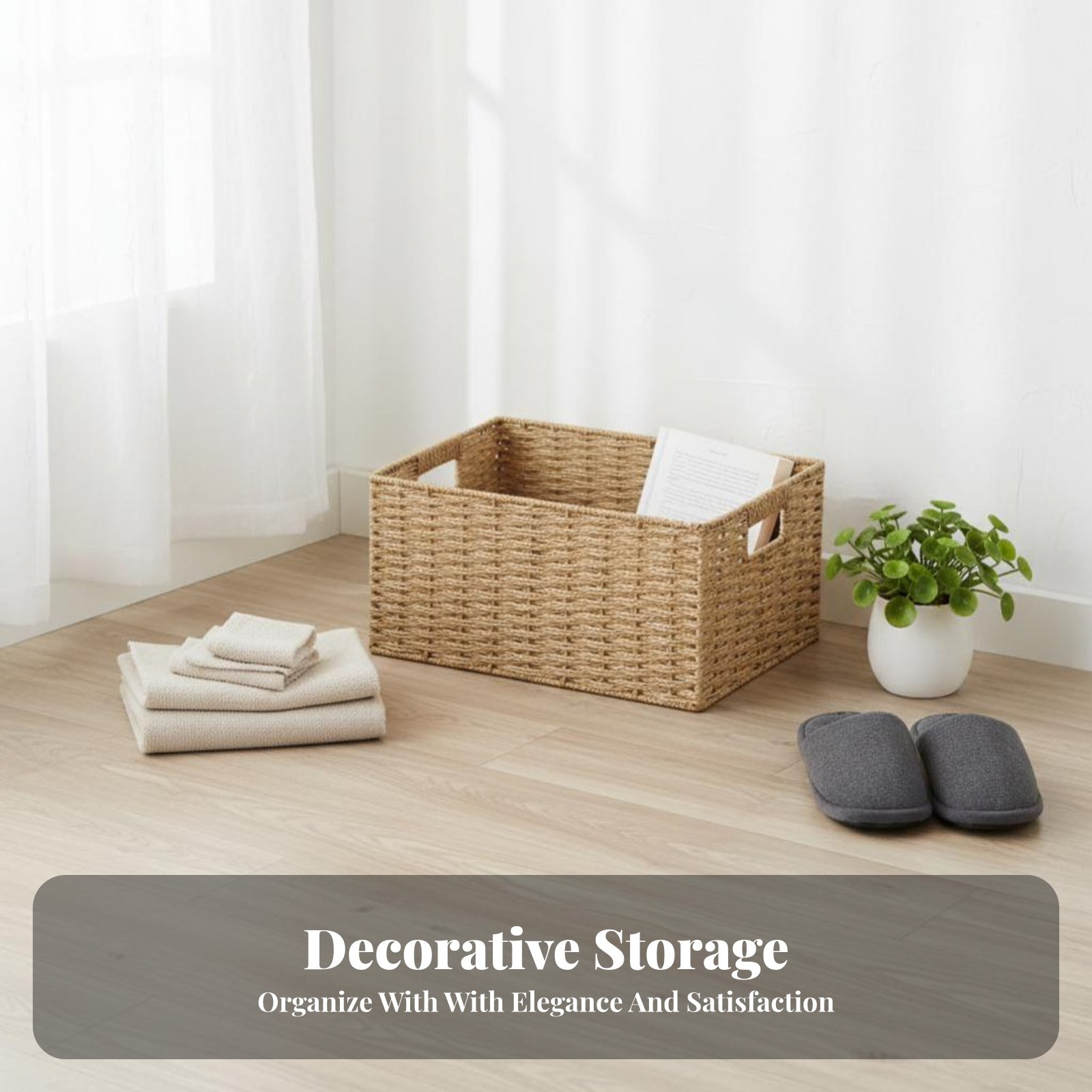 Woven Storage Container Japane - Is Plant Parent Free To Use review and price